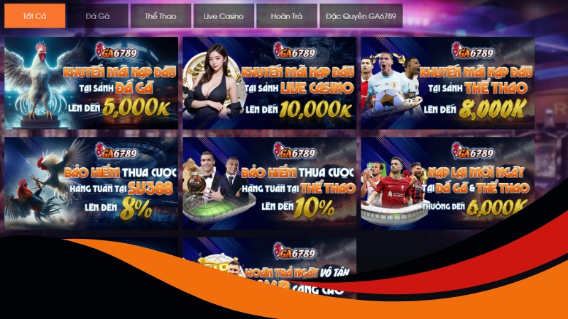 Esports Ga6789 - Cá Cược Thể Thao Điện Tử Đầy Kịch Tính 1 Khuyến mãi khủng nhất thị trường Esports