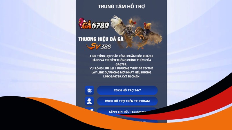 Liên hệ Ga6789 qua Live Chat Liên hệ Ga6789 qua Live Chat